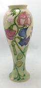 Moorcroft Sweet Pea vase: Height 27cm