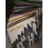 Quantity of vinyl albums: Kate Bush, Rod Stewart etc (1 tray).