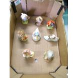 Royal Albert and Beswick Beatrix Potter figures to include: Mrs Rabbit (ear a/f), Diggory Diggory