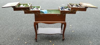 light oak Sewing box
