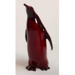 Royal Doulton Flambe Emperor penguin: height 15cm