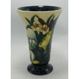 Moorcroft Lamia flared vase: Height 16cm, seconds in quality