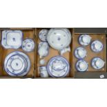 A large quantity of Spode Gloucester : to include 5 trios, fruit bowl, gravy boat and stand, serving