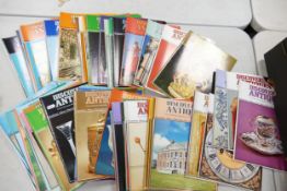 A collection of Discovering Antiques Magazines from the 1970's: issues 1 to 68