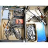 A good collection of vintage DIY hand tools. Including bits, spanners, pliers, socket sets etc ( 2