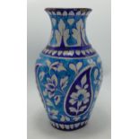 Multan or similar middle Eastern pottery vase height 21cm.