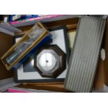A mixed collection of items to include cased Blood Pressure Medical devise, Boxed small telescope,