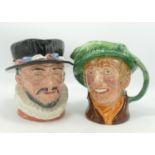 Royal Doulton Large Character Jugs Arriet & Beefeater(2)