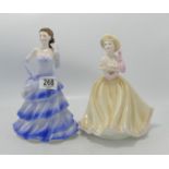 Coalport Lady Figures Marianne & Adele(seconds):