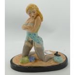 Peggy Davies Limited Edition figure Phoebe: overpainting with nail varnish or similar noted
