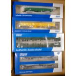 Boxed Dapol OO gauge Model train wagons to include IDA Super Low 45, Spine Wagon Twin Pack, JNA