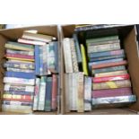 A collection of of Early 20th Century Hard Back Books, two boxes(2)