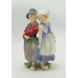 Royal Doulton Figure Will He Wont He HN1584: restored