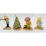 Royal Doulton Boxed Winnie The Pooh Collection figures: Christopher Dresses the Tree, The Most