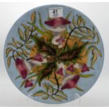 Cobridge stoneware woodland floor patterned charger: Diameter 28cm