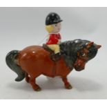 Beswick Thelwell girl on pony