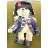 Martin Hermann Limited Edition Growling Lord Nelson Bear, height 37cm
