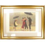 Gilt Framed Jack Vettriano Print, 53 x 66cm