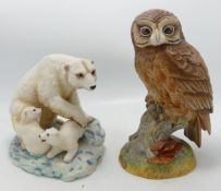 Aynsley Matt Polar Bear & Owl(2)