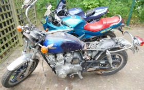 1979 Honda Custom, 78,769 miles, no log book or keys, sold for spares or repair.