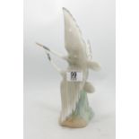 Nao Figure Group of Herons in Flight, height 29cm