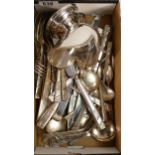 A collection of quality Silver plated cutlery.