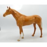 Beswick Large Palomino Racehorse 1564: