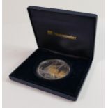 A large proof coin "The Henry VIII 5oz Silver Britannia": A 2009 edition for Westminster, in case