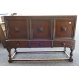 oak panel sideboard