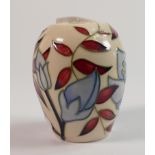 Moocroft Jacob Ladder vase: Height 9.5cm