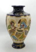Large Oriental Theme Vase: height 32cm