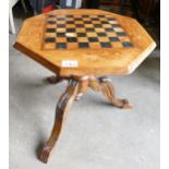 Small Modified Chess Table, diameter 44cm