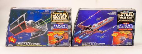 Star Wars Micro Machines Action Fleet carded sets: Rebel Flight Controller with Luke's X Wing