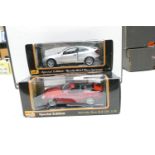 Boxed Maisto 1:18th Scale Model Cars:Mercedes Benz Klasse Sportcoupe & SLK230(2)