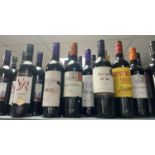 24 bottles of red wine to include Isla negra, hardy's, beefsteak club, jack rabbit etc