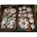 A mixed collection of Ceramic items to include Alfred Meakin 15 pc Coffee Set together with