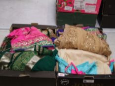 A quantity of ethnic women's clothes