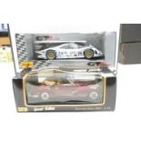 Boxed Maisto 1:18th Scale Model Cars:Mercedes Benz 300s & Porsche 911(2)