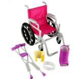 Hydes Toys & Gifts - Wheelchair and Crutches Set (4 boxes, 24 Sets in Total)