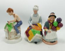 Royal Doulton Seconds Character Figures to include Balloon Girl HN2818, Eventide Hn2814 & As Good AS