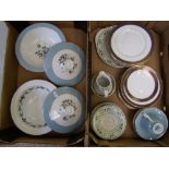 A mixed collection of Royal Doulton tea and dinner ware items items to include Lidded Tureens,