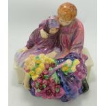 Royal Doulton Character Figure Flower Sellers Children HN1342, seconds