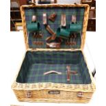 Regency Hampers Branded part Complete Wicker Picnic Basket