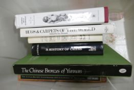 A collection of Quality Hard Back Reference Books with themes of Japanese Art & Handcraft, Rugs &