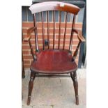 Antique Farmhouse Armchair