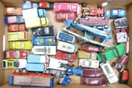 A collection of Vintage Corgi Toy Cars, Vehicles, Commercials & similar
