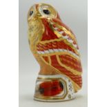 Royal Crown Derby Connoisseur Series Tawny Owl.