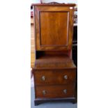 Early 20th Century Secretaire, height 164 x width 65cm x depth 48cm