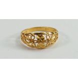 22ct gold ring, size L,2.5g