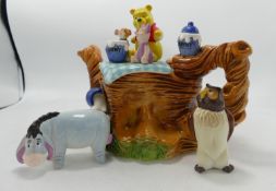 Disney Showcase Cardew Design Limited Edition Novelty Teapot Winnie The Pooh: (Pieces Detached but